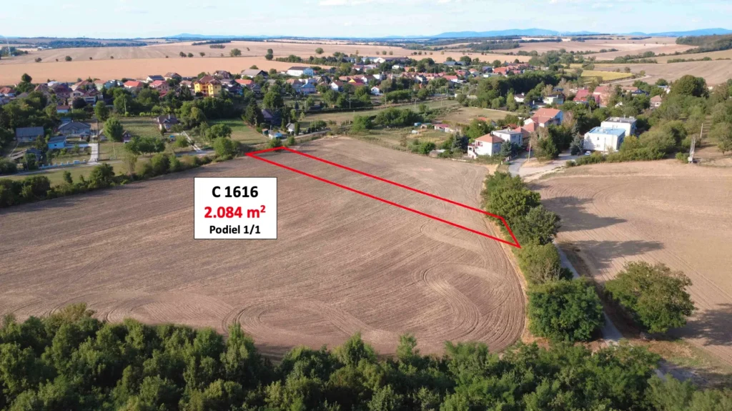 Podhájska – POZEMOK na okraji obce