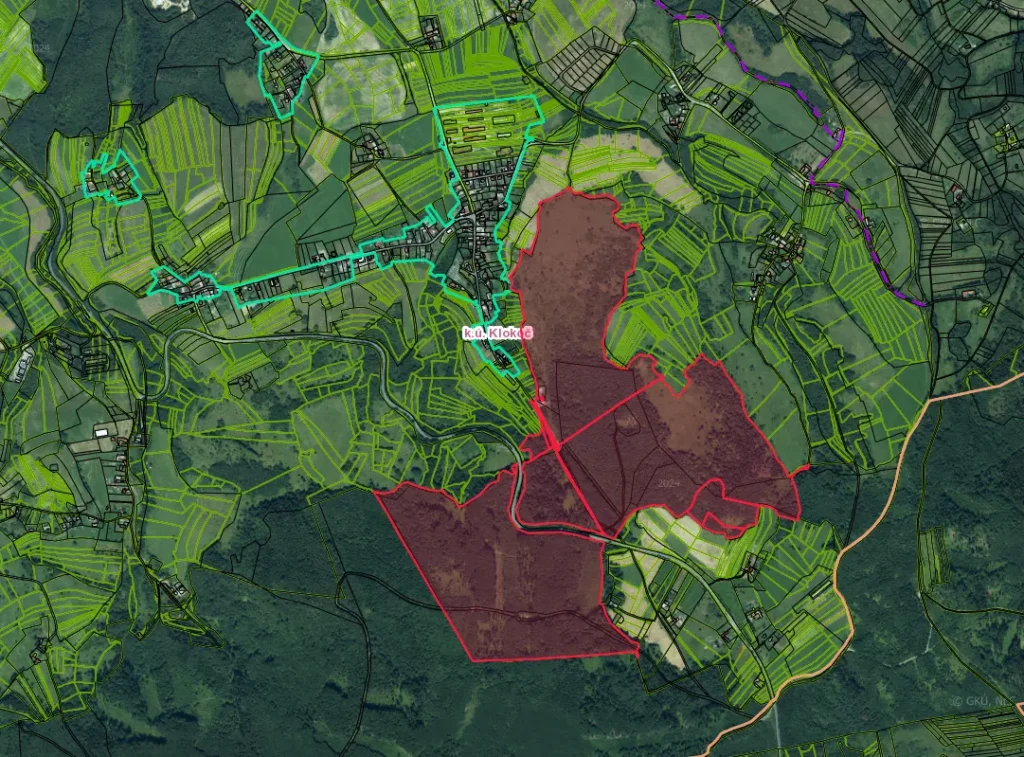 Klokoč – Spoluvlastnícke podiely lesov a pasienkov (URBÁR)