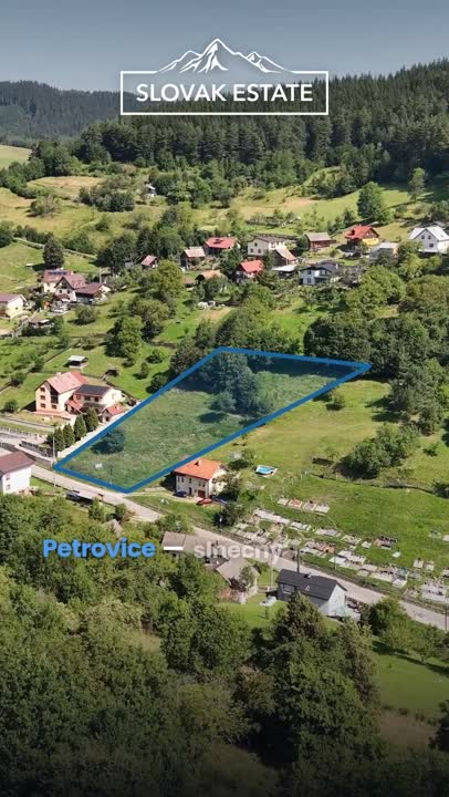 Video – Petrovice – Stavebný pozemok pri Bytči