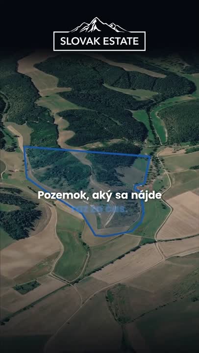 Video – Gemerské Dechtáre – Jedinečný pozemok vo výlučnom vlastníctve 1/1